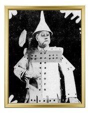 OLIVER HARDY TIN WOODSMAN 1925 WIZARD OF OZ FILM 8X10 GOLD FRAMED PHOTO