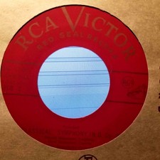 BSO, Prokofieff, Classical Symphony In D, Op. 25 2&3 ~NM 1949 RCA Victor 45 +slv