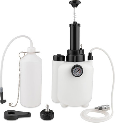 3L Brake Bleeder Kit, w/ Fluid Bleed Bottle Master Cylinder Adapter (50Mm)