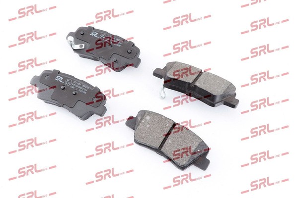 Bremsbelagsatz Hinten Akebono-System FüR Hyundai Accent V Stufenheck HC Ab 13->-image