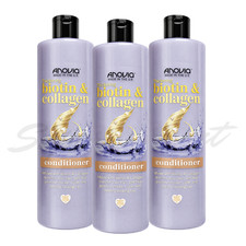 Anovia Biotin & Collagen Hair Thickening Conditioner Set 415ml x3 10.40 per litre