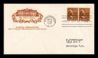 DR JIM STAMPS US COVER MARTHA WASHINGTON PRESIDENTIAL SERIES FDC HF CACHET
