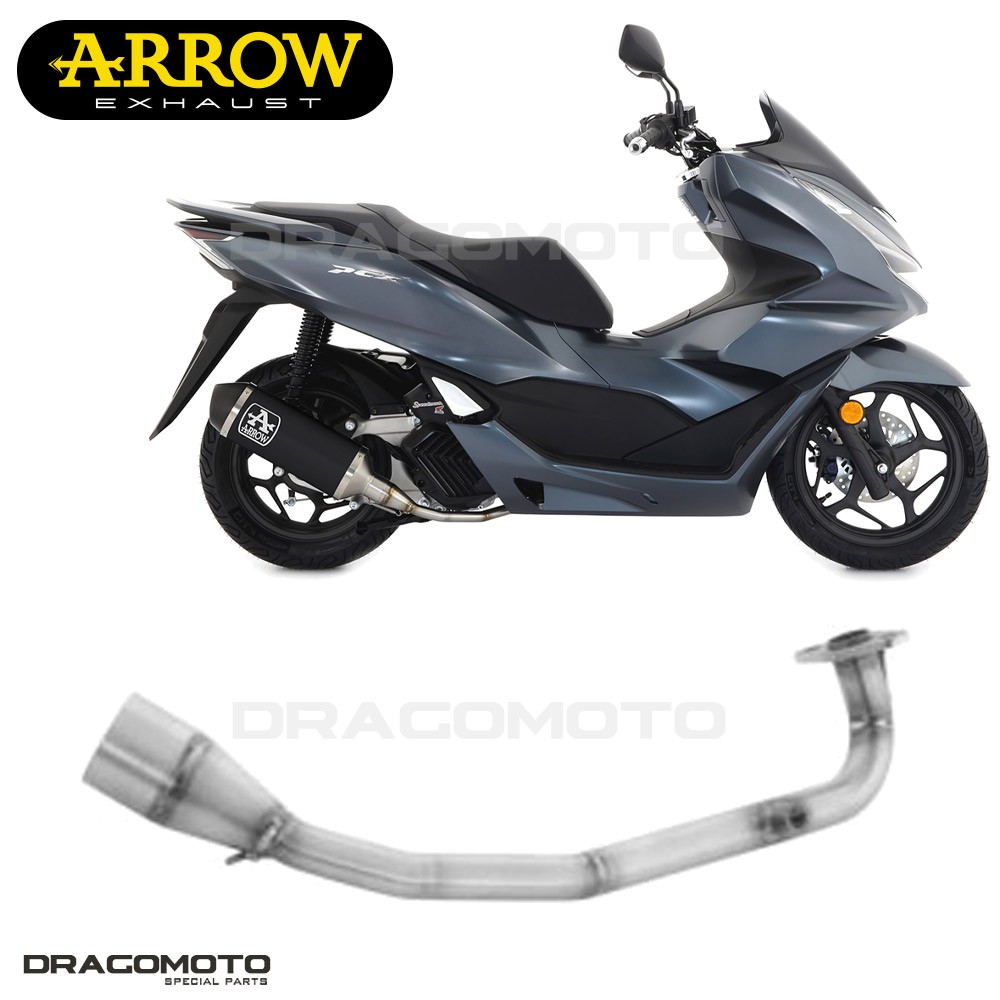 Collecteur Honda PCX 125 2021 Arrow RC idéal pour éviter les bouchons