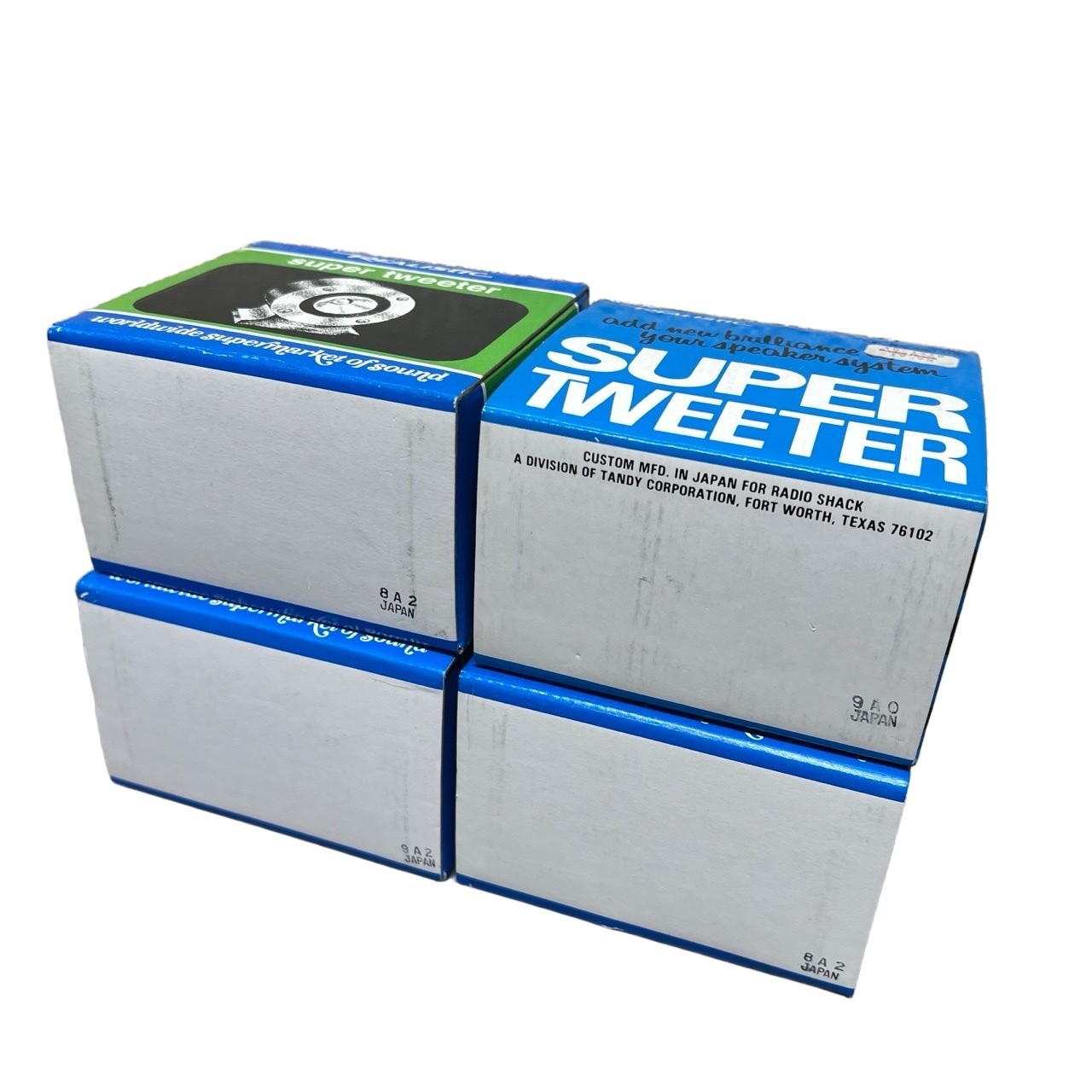 Vtg Realistic 40-1310A Super Tweeter Parts (4x Boxes Plastic Housings Manuals)