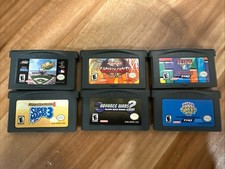 Nintendo Gameboy Advance GBA - 6 Game Lot -Super Ghouls’n Ghosts 2 Advance Wars image