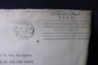 3 1944 POW Envs Ellis Island Camp Johnston Camp Holabird to Red Cross DC — photo 2