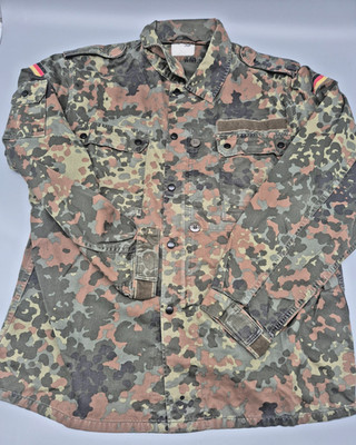 Bundeswehr Jacke Feldbluse Flecktarnjacke dünn, Brustweite 60 cm - Größe 56 (4)