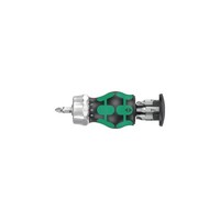 Wera Magazinbithalter KK Stubby Magazin RA 4 6-Teilig Schlitz/Ph/4-Kant