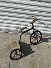 Vintage Collectible Anthony Bros. Convert-O Cast Aluminum Tricycle