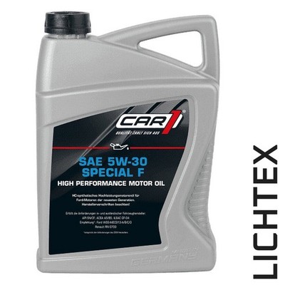 CAR1 Motorenöl SAE 5W-30 Special F 5 Liter High Performance Motor öl