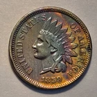 Nicer Low Mintage very fine++ 1859 Indian Head Cent, cleaned