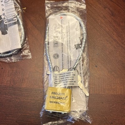 Project Child Safe Cable Gun Lock with 2 Keys New in Original Package LOT OF 9
