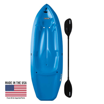 US Lifetime Wave Youth 6 ft Sit-On-Top Kayak with Paddle Blue (90097)
