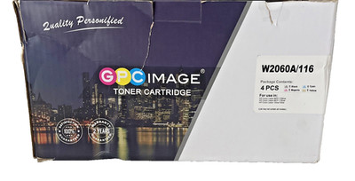 GPC Image 116A W2060A Toner 4PK for HP Color Laser 150a 150nw 178nw 179fnw