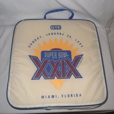 Cojín de asiento del estadio Miami Florida de los 49ers de los Super Bowl XXIX de la NFL