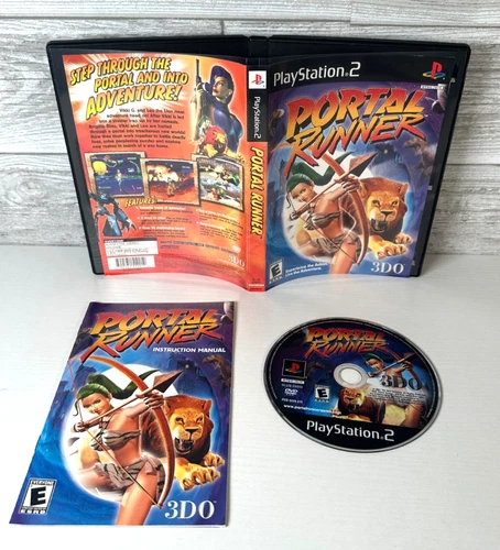 Portal Runner (PlayStation 2 PS2) Excellent CIB Complete w/ Reg & Tested