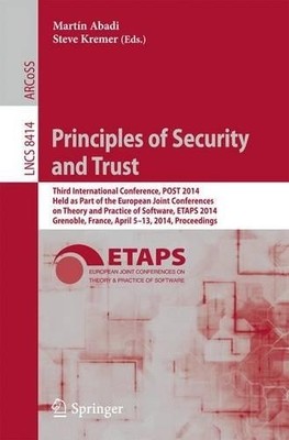 Grundsätze der Sicherheit und des Vertrauens - 9783642547911