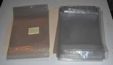 1 mil  mylites---140 pcs...used comic book storage bags--BH