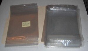 1 mil  mylites---140 pcs...used comic book storage bags--BH