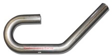 3 - 180 45 - 409 Stainless Mandrel Bend Pipe Exhaust Tubing Custom Free Flow