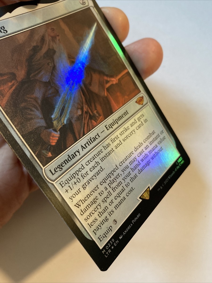 MTG グラムドリング Foil(英語) MTG Glamdring *FOIL* The Lord of the Rings: Tales of Middle-earth