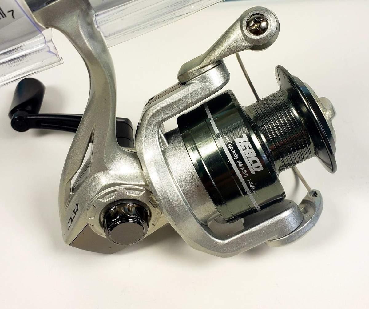 seo.リピ Zebco ZX30 Spinning Reel 7BB Gear Ratio 5.3:1 Mono 170 yds 10lb