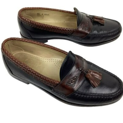 Allen Edmonds Maxfield Tassel Loafers Men, Size 9.5E, Dark Chili NEW IN BOX Allen Edmonds Maxfield Tassel Loafer Brown Style #47717 Size  main image 3