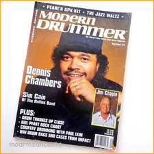 MODERN DRUMMER - Sept 1994 - DENNIS CHAMBERS + Sim Cain The Rollins Band