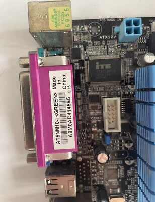 ASUS AT5NM10-I Motherboard Mini-ITX Intel Atom D525 1.80GHz CPU | eBay