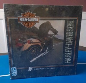 FX Schmid Harley Davidson 500 Piece Puzzle Motorcycles New!!!