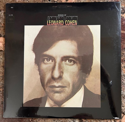 SONGS OF LEONARD COHEN~1968 FACTORY SEALED~US COLUMBIA STEREO~NOT AT CUT OUT