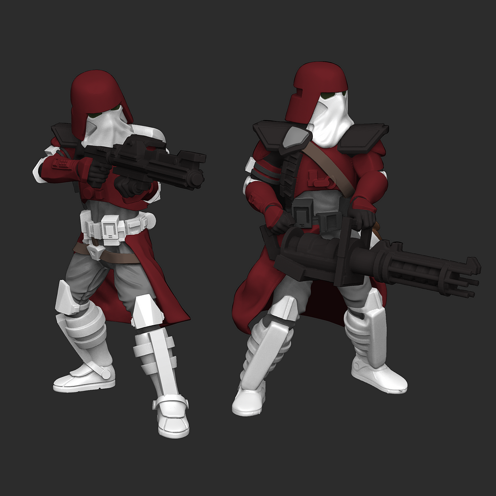 Star Wars Legion Galactic Marine Specialists (2) 3D Resin