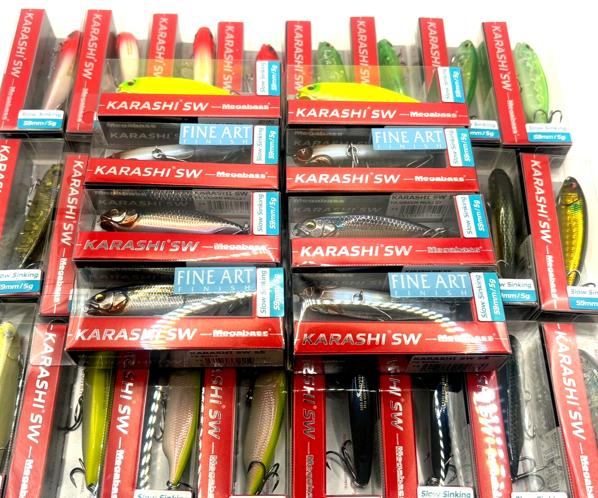 Megabass Karashi SW SS (hundimiento lento) Elige colores - EN STOCK