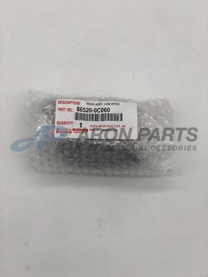 Horn Assembly Low Pitch Black Toyota 865200C060