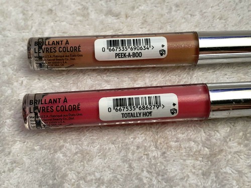 VICTORIA'S SECRET Beauty Rush Color Shine Gloss Peek-a-boo O Totalmente Hot NUOVO - Foto 3 di 7