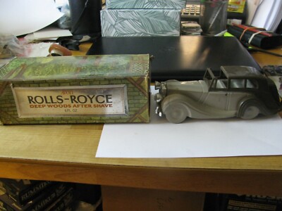 AVON  ROLLS ROYCE  DEEP WOODS  AFTER SHAVE AFTERSHAVE 6 OZ  ORIG BOX  LOW PRICE