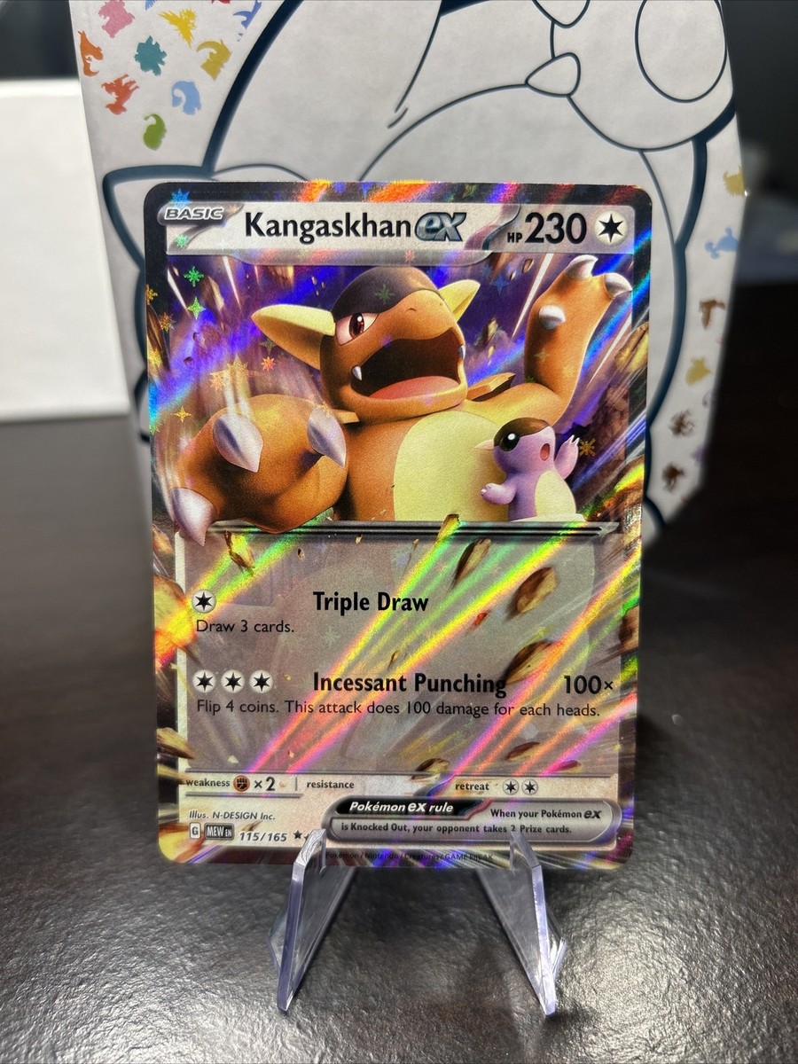 KANGASKHAN EX 115/165 - Double Rare - Pokémon C..