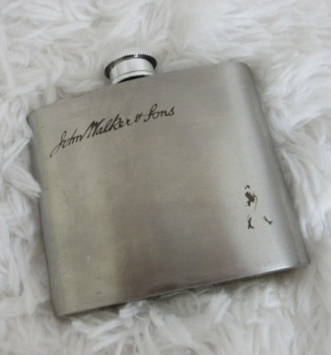 John Walker & Sons Stainless Steel Hip Flask 5 oz