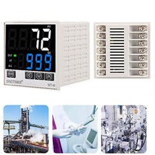 PID Temperature Controller Thermostat Regulator SSR Relay AC 100V to 240V