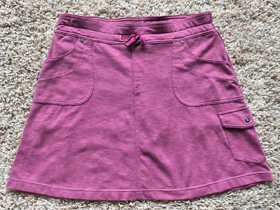 Kuhl Mova Cargo Skirt Lined Women's Size Small Raspberry Hiking Pickleball Skort