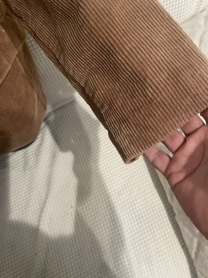 Chaqueta Blazer De Colección Lord & Taylor Pana Mujer 6 Tostado 2 Botones Oficina Carrera Foto 4 de 4