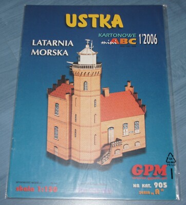GPM Nr. 905 - Ustka Latarnia Morska - Leuchtturm Ustka/Stolpmünde , 1:150
