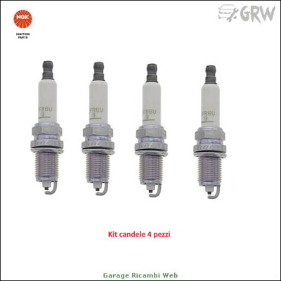 BRISK Silver BR14YS 1705 Spark Plugs Petrol LPG Methane, Set Of 4 - 11