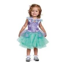 DISNEY BABY 6-12 MONTHS LITTLE MERMAID PRINCESS ARIEL TUTU COSTUME OUTFIT