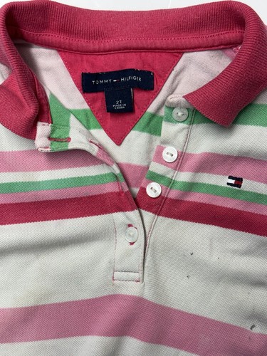 TOMMY HILFIGER age 2t girls tennis dress style multi colour striped sleeveless - Picture 3 of 7
