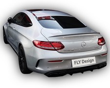 SCHWARZ LACKIERT slim design trunk lid Passend für MERCEDES C 63 43 S Coupé Spo SCHWARZ LACKIERT slim design trunk lid Passend für MERCEDES C 63 43 S Coupé Spo