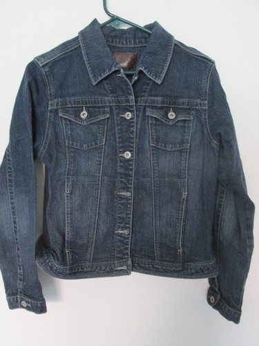 Blue Jean Jacket Button Up Denim Coat 