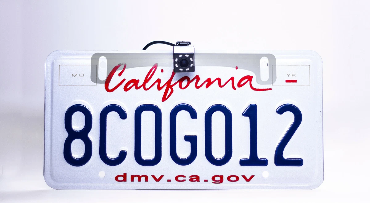 Ir led license plate cheap frame
