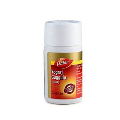 3x Dabur Herbal Guggulu (180 Tablets) Yograj Yogiraj Gugglu