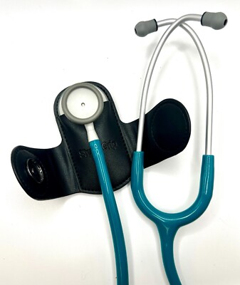 Stethoscope Holster Magnetic Closure Hip Clip Pocket & Bell Holder